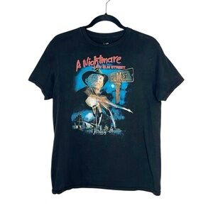 A Nightmare on Elm Street Freddy Krueger Graphic Print Horror Tee size Medium
